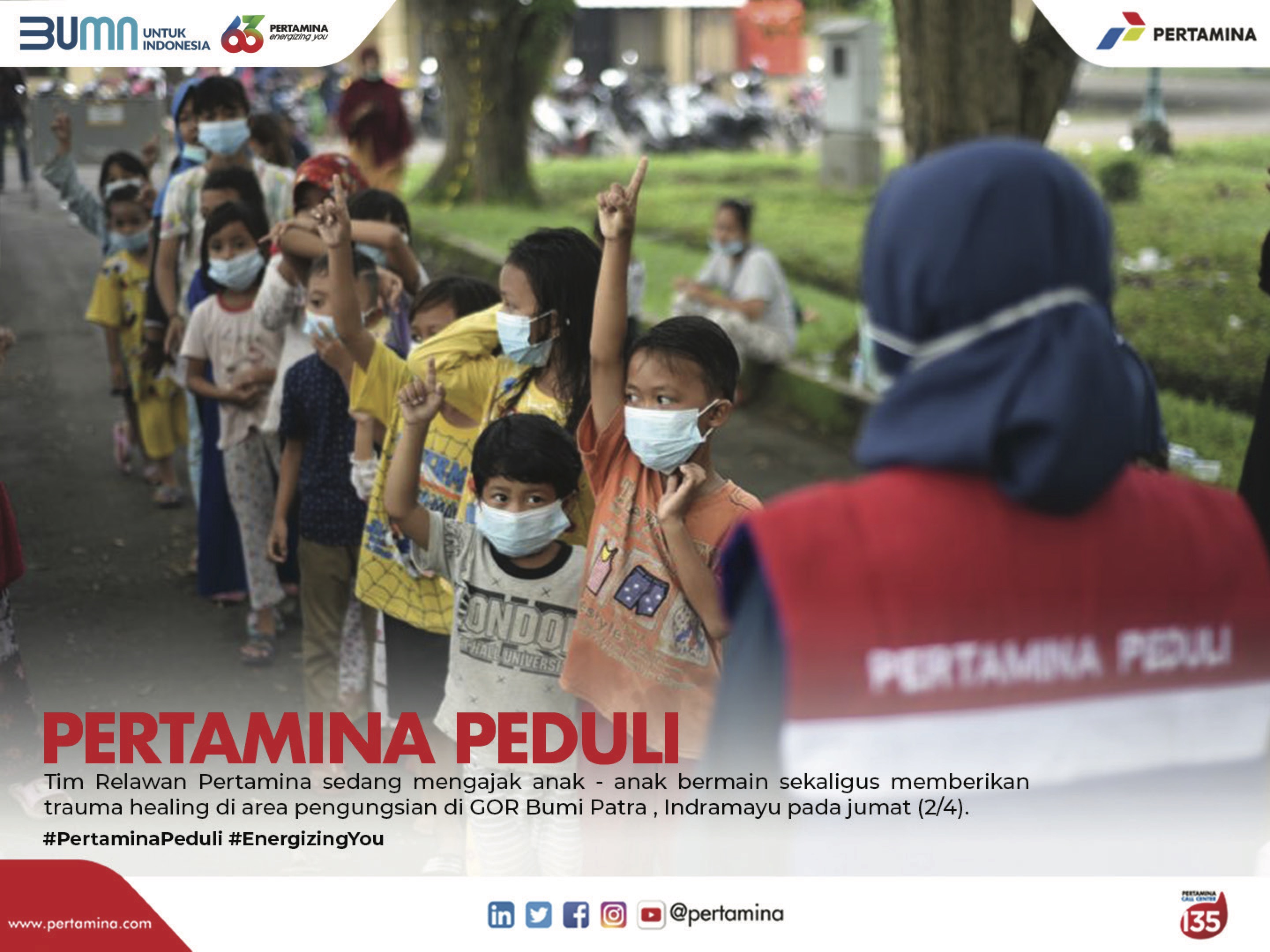 Pertamina Peduli, Mengabdi dengan Hati