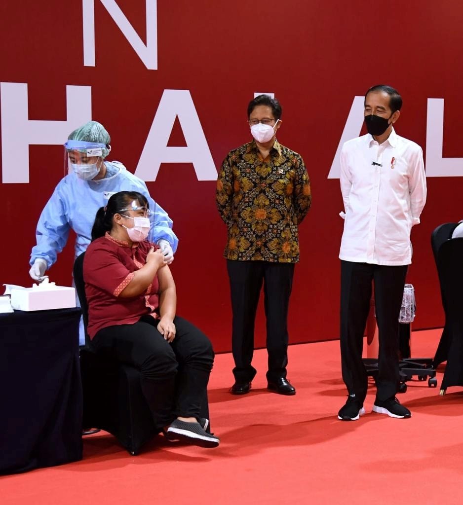 Datangkan 75,91 Juta Dosis, Presiden Minta Rakyat Dukung Vaksinasi