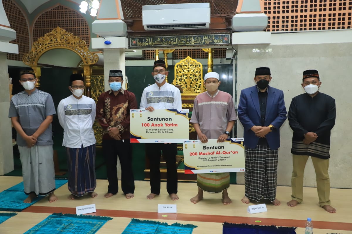 Jelang Lebaran, Pertamina Berikan “THR” Yatim & Dhuafa Senilai Rp 5 Miliar