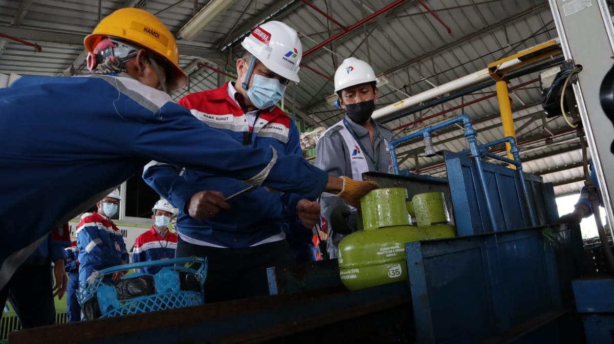 Jelang Idul Fitri, Pertamina Tambah Pasokan LPG 3%