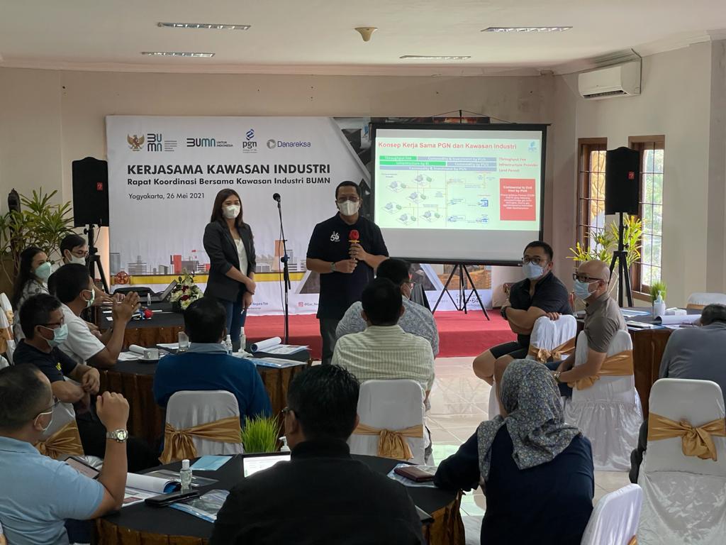 PGN Siap Pasok  Gas Bumi 1.000 BBTUD ke Kawasan Industri BUMN