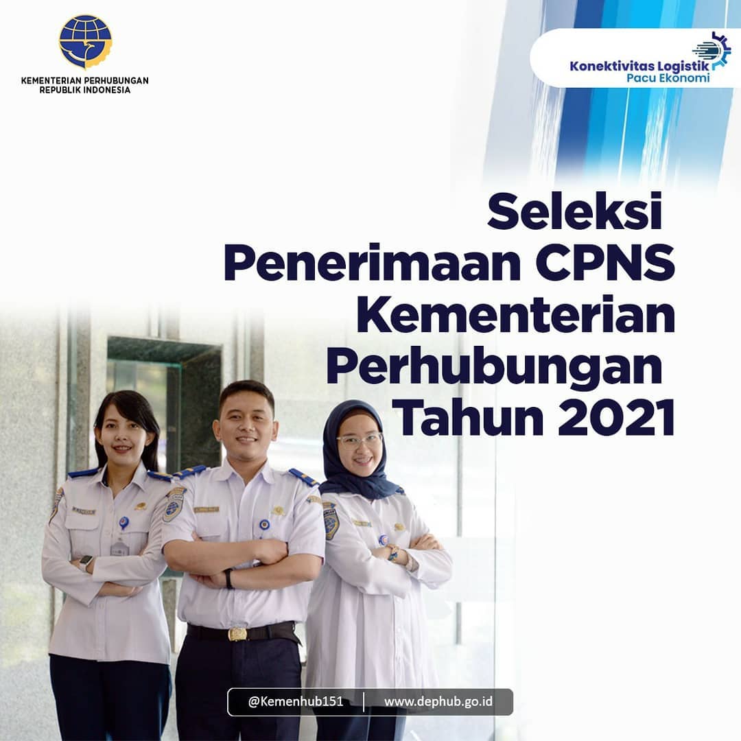 Kemenhub Buka Lowongan 2.445 Formasi CPNS 2021