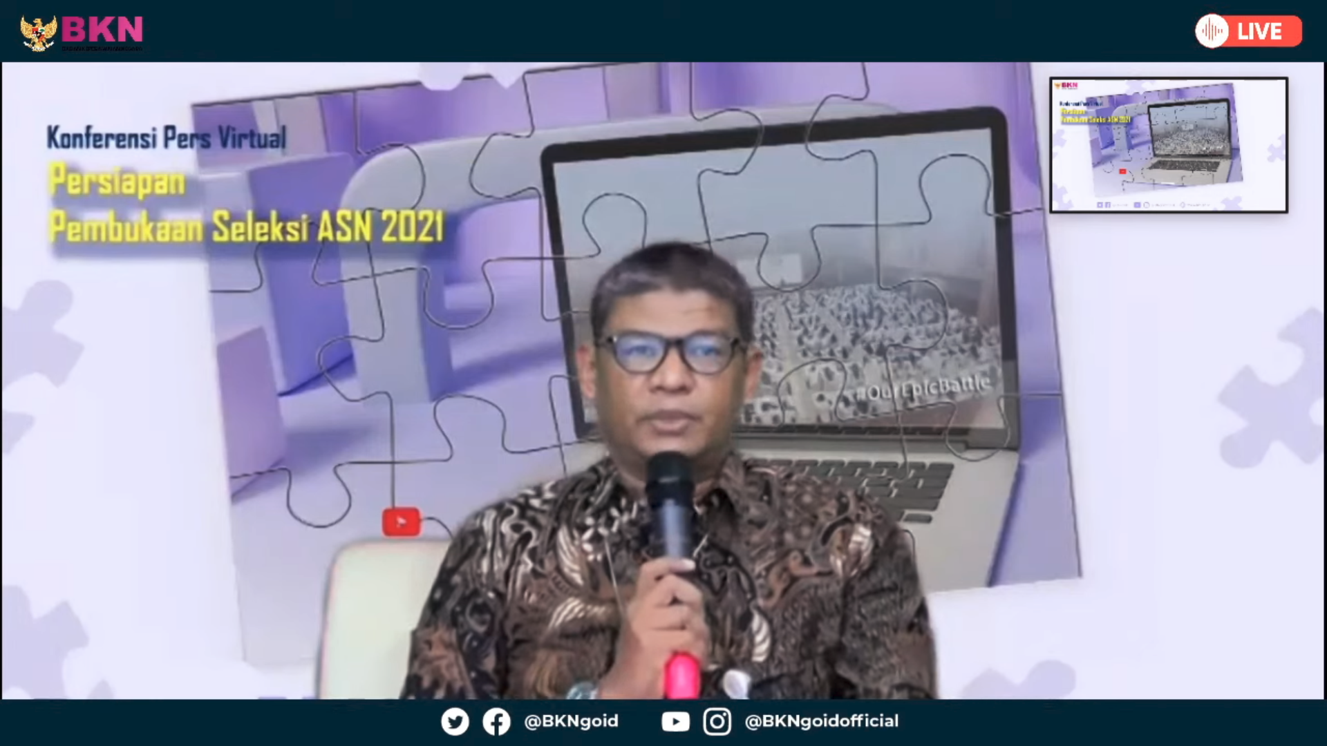 Pendaftaran CPNS 2021 Resmi Dibuka Mulai 30 Juni