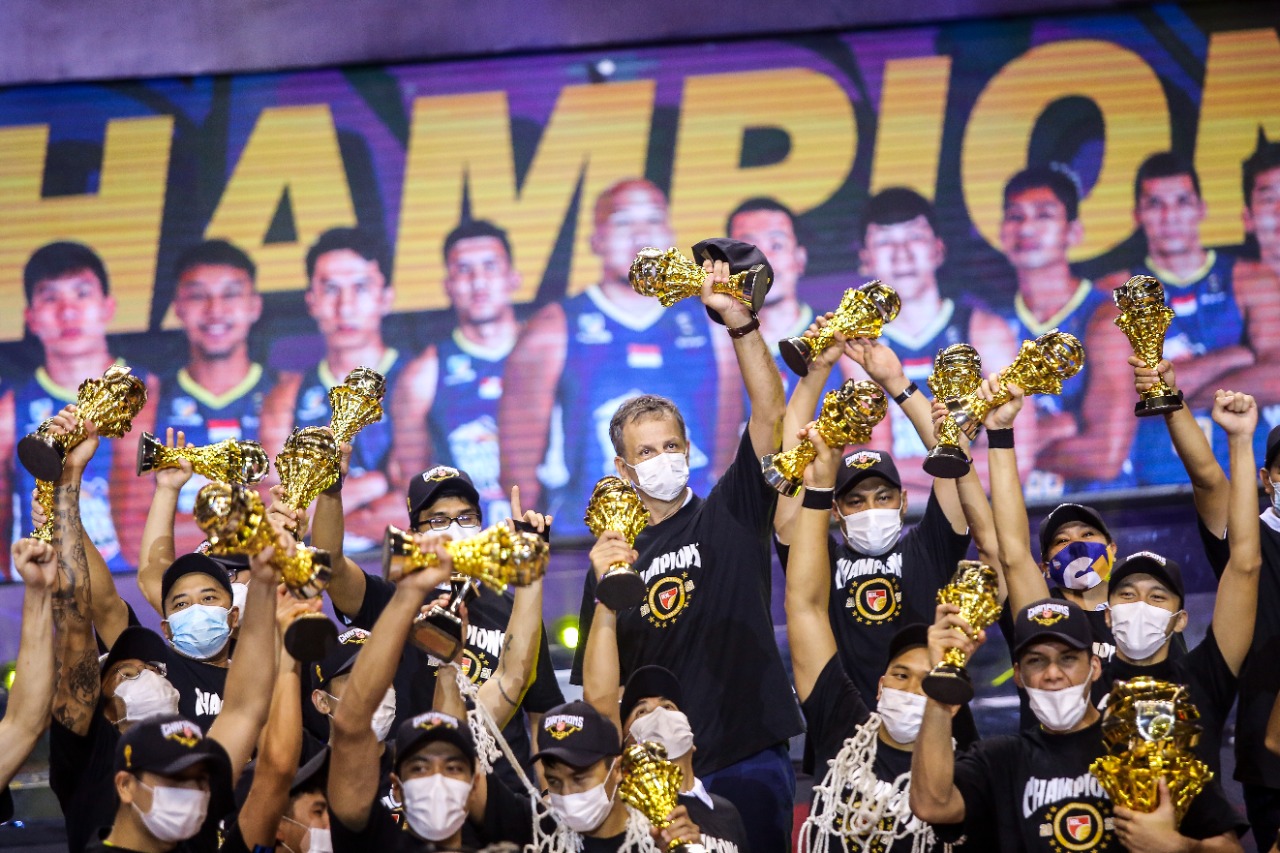 Satria Muda Pertamina Juara IBL 2021