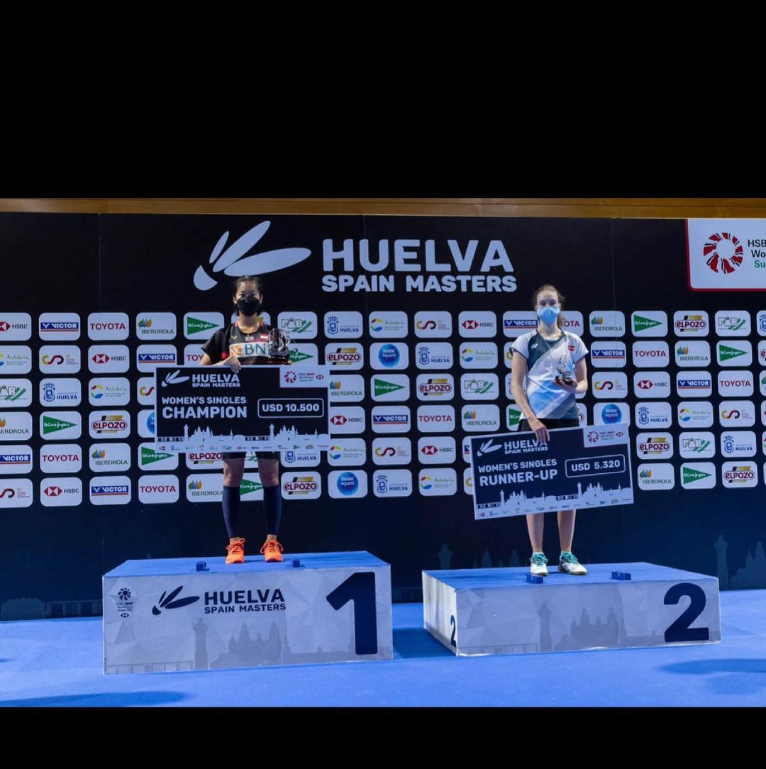 Rindu itu Akhirnya Terobati, Tunggal Putri Indonesia Juara Spain Masters 2021