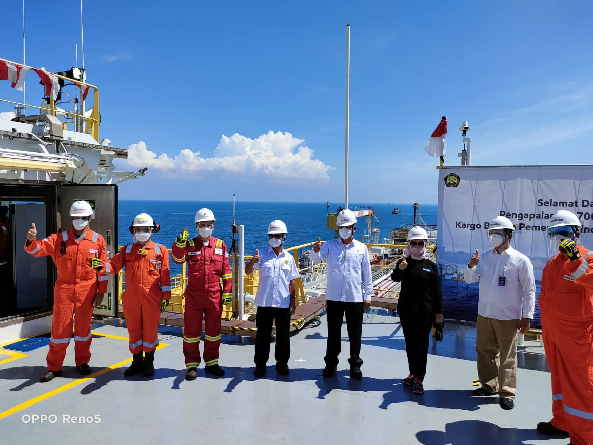 Pengapalan ke-700, Sinergi Anak Usaha Pertamina Angkut Produksi Minyak Mentah Blok Cepu