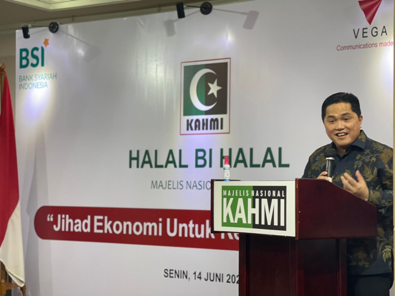 Erick Thohir Bersama Tokoh KAHMI Serukan Jihad Ekonomi