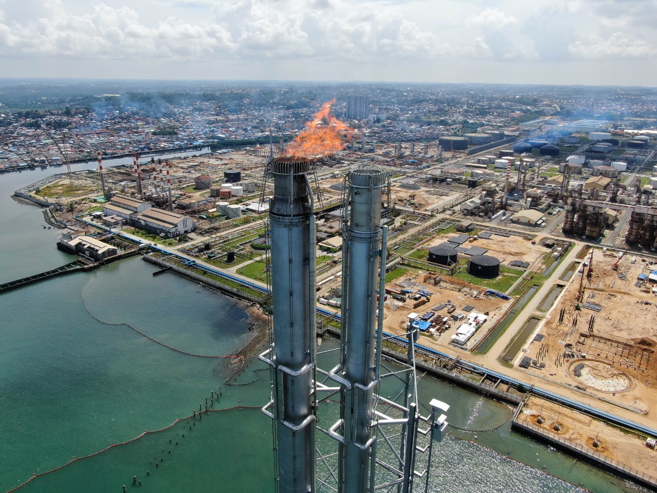Hingga Juni 2021, Progres Kilang Pertamina Balikpapan Capai 35,74%