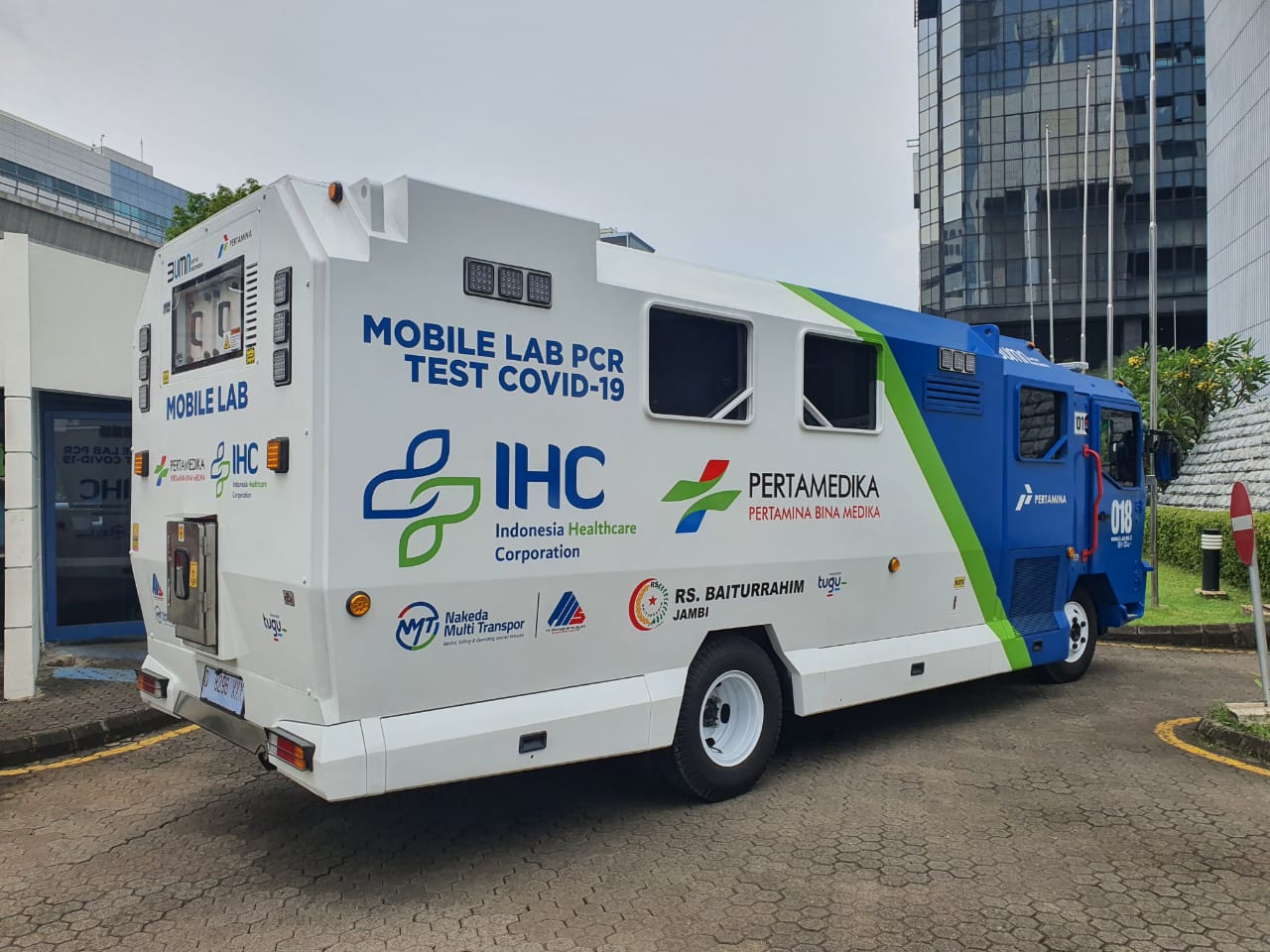 Pertamina Hadirkan Mobile Laboratorium PCR
