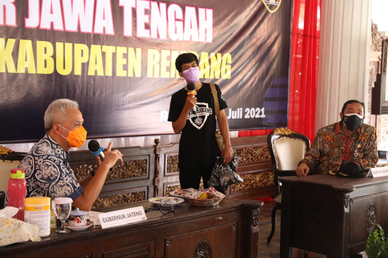 Pemuda Penyintas Covid-19 di Rembang Jawa Tengah Dirikan ‘Covid Rangers’