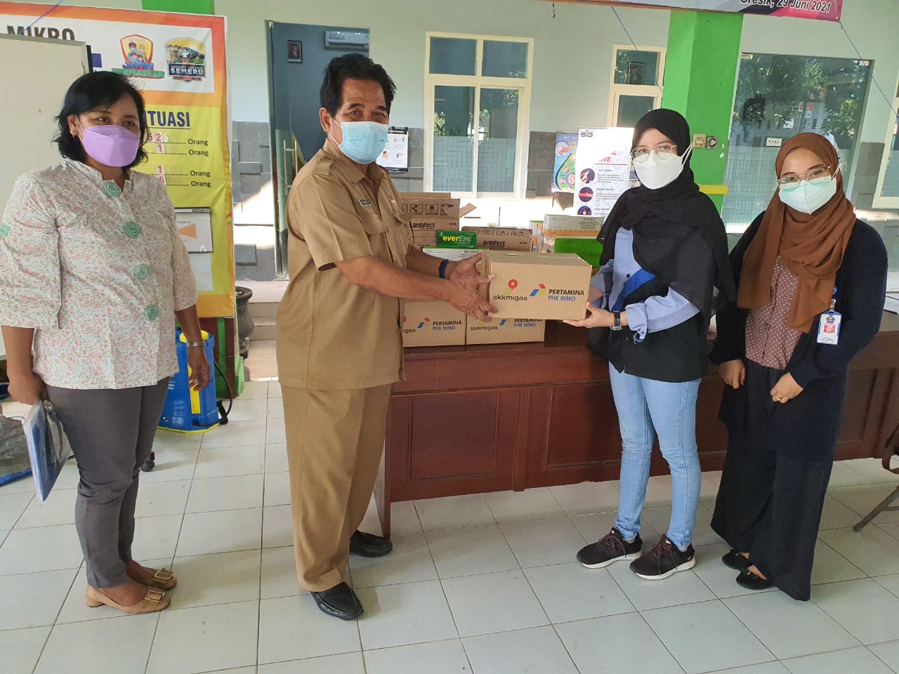 PHE WMO tunjukan Kepedulian dalam Penanggulangan COVID – 19 dan Demam Berdarah