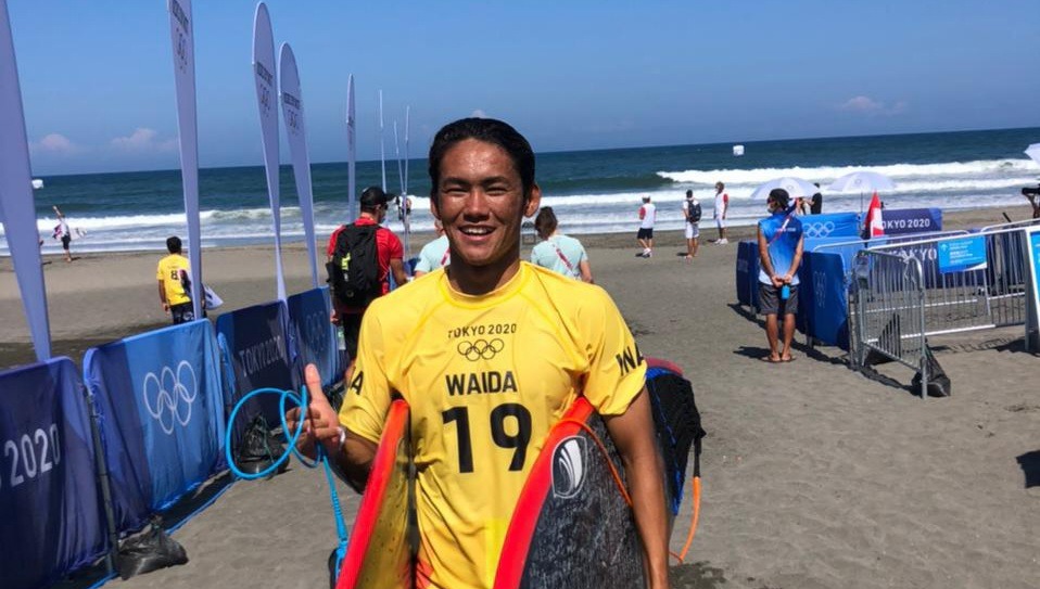 Sulit Dapat Ombak Bagus, Rio Waida Tersingkir di 16 Besar