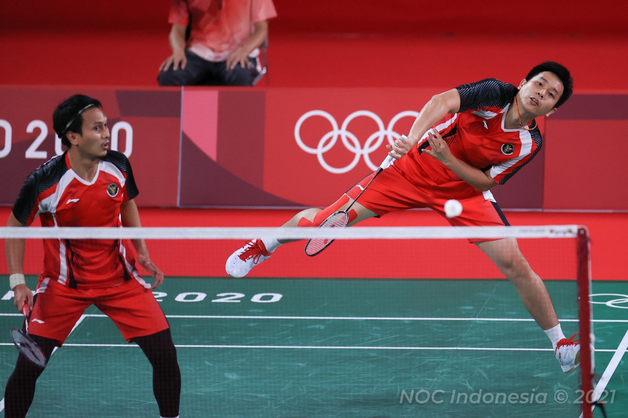 Ahsan/Hendra Tumpuan Indonesia Meraih Medali Emas