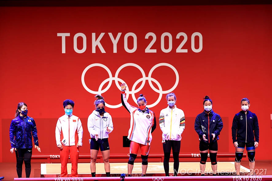 Windy Cantina, Barbel Semen Berbuah Medali Perunggu Olimpiade Tokyo 2020