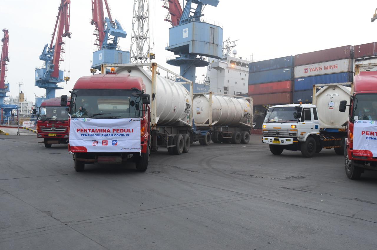 Kebutuhan Oksigen Melonjak, Pertamina Dukung Penyiapan Tangki Oksigen