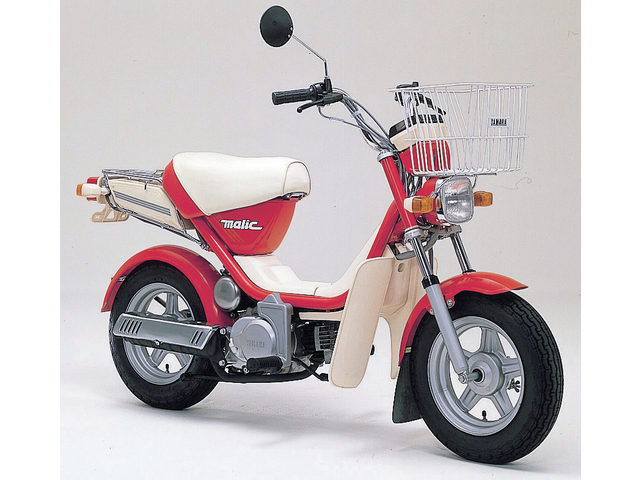 Motor Mungil Yamaha Malic yang Mirip Sepeda Keranjang