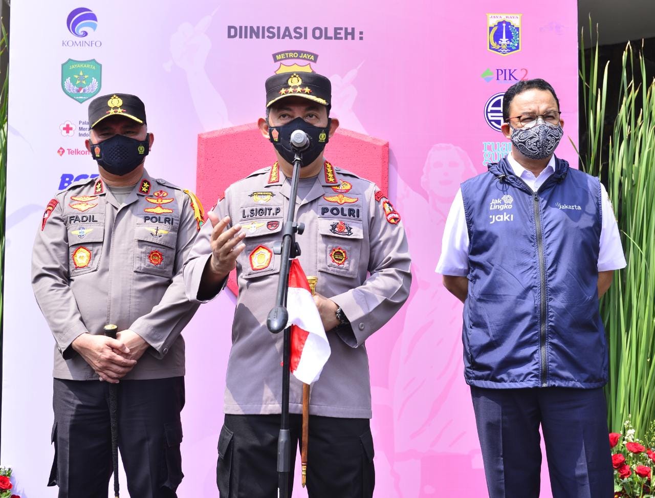 Target 3 Juta Orang, Gerakan Vaksinasi Merdeka Dibuka Hingga 17 Agustus