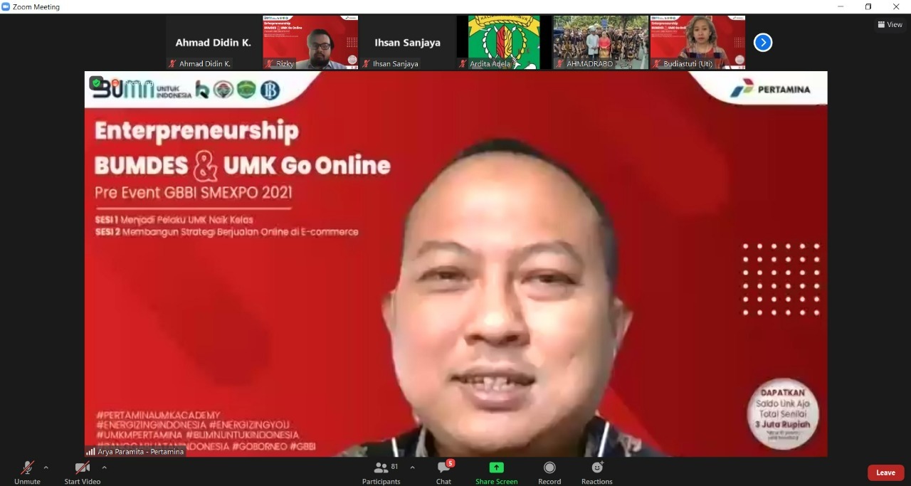 Pertamina Bekali Mitra Binaan Siap Hadapi Era Digital