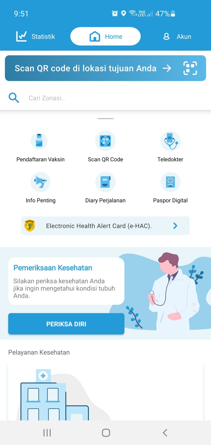 Cara Menggunakan Aplikasi PeduliLindungi untuk Masuk Pusat Perbelanjaan