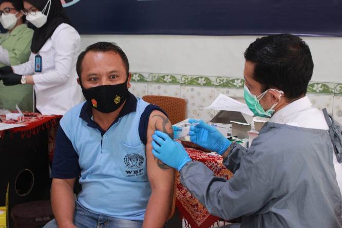 Vaksinasi di Jatim Mulai Menyasar Warga Binaan di Sejumlah Lapas
