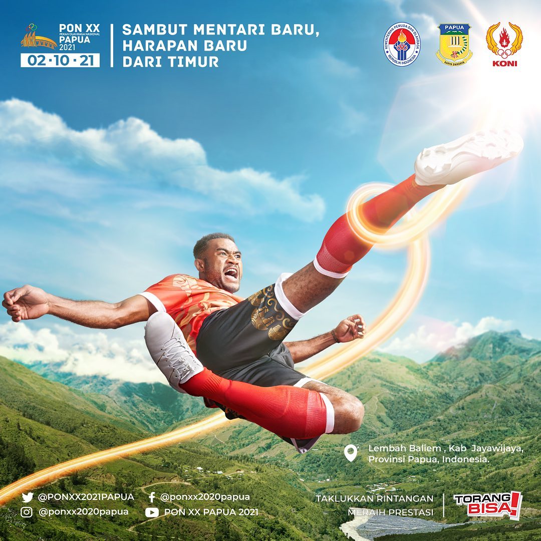 Jadwal Pertandingan Lengkap Sepak Bola PON Papua 2021, Cabor Favorit!