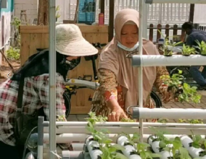 PLN Peduli Dukung Kelanjutan Usaha Komunitas KRPL Serpis Surabaya