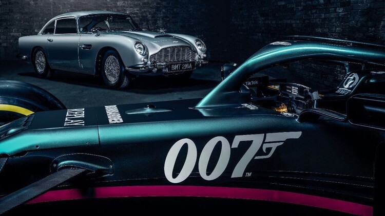 Aston Martin akan Turun dengan Tampilan Khusus James Bond di F1 GP Italia
