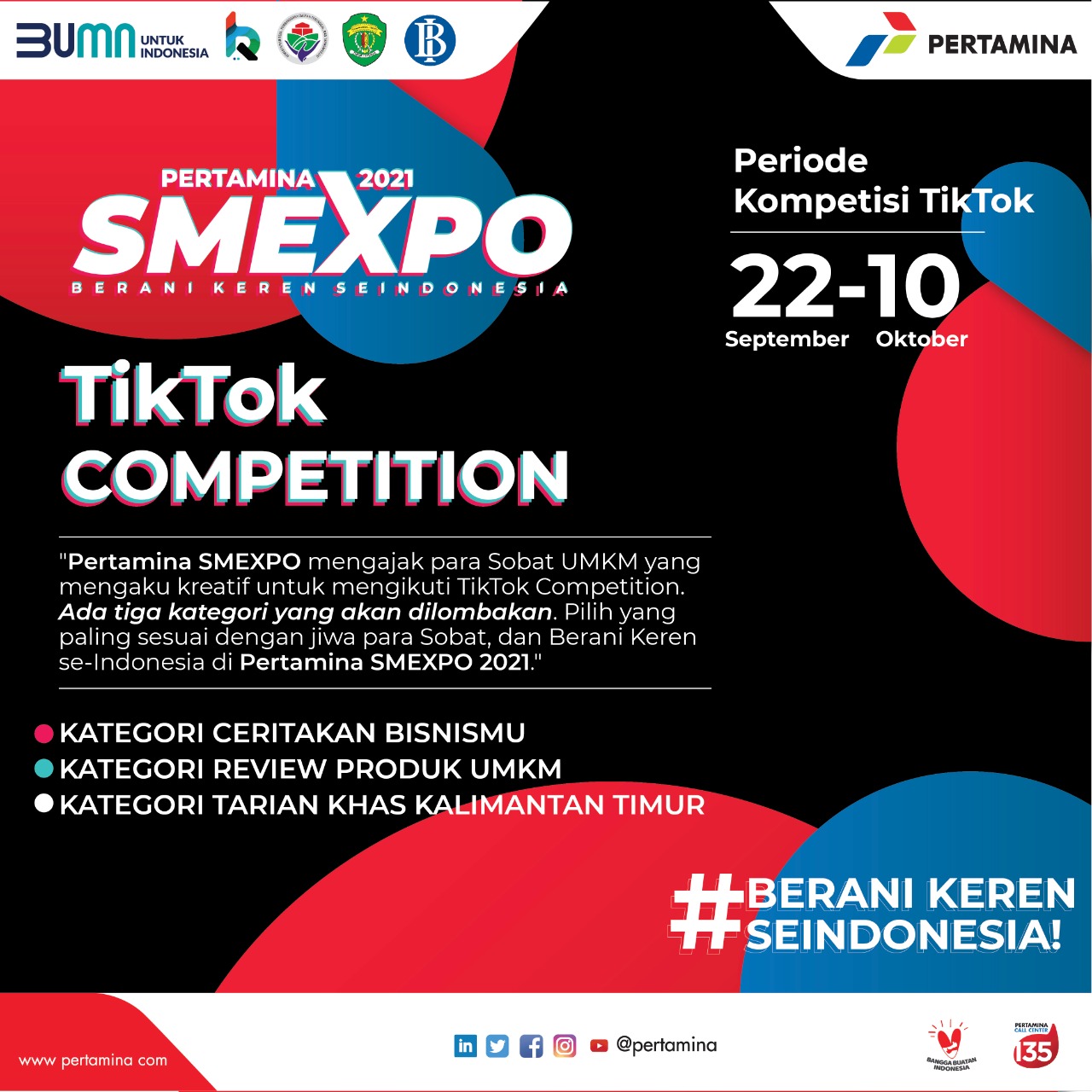 Pertamina Gelar TikTok Competition Berhadiah Puluhan Juta Rupiah