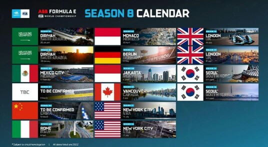 Jakarta, Vancouver, dan Seoul Ditetapkan Tuan Rumah Balapan Formule E 2022