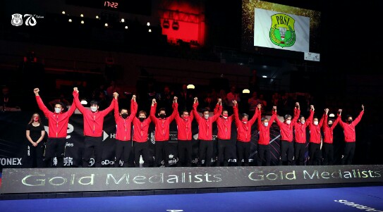 Ini Penyebab Indonesia Dilarang Kibarkan Bendera Merah Putih di Podium Thomas Cup 2020