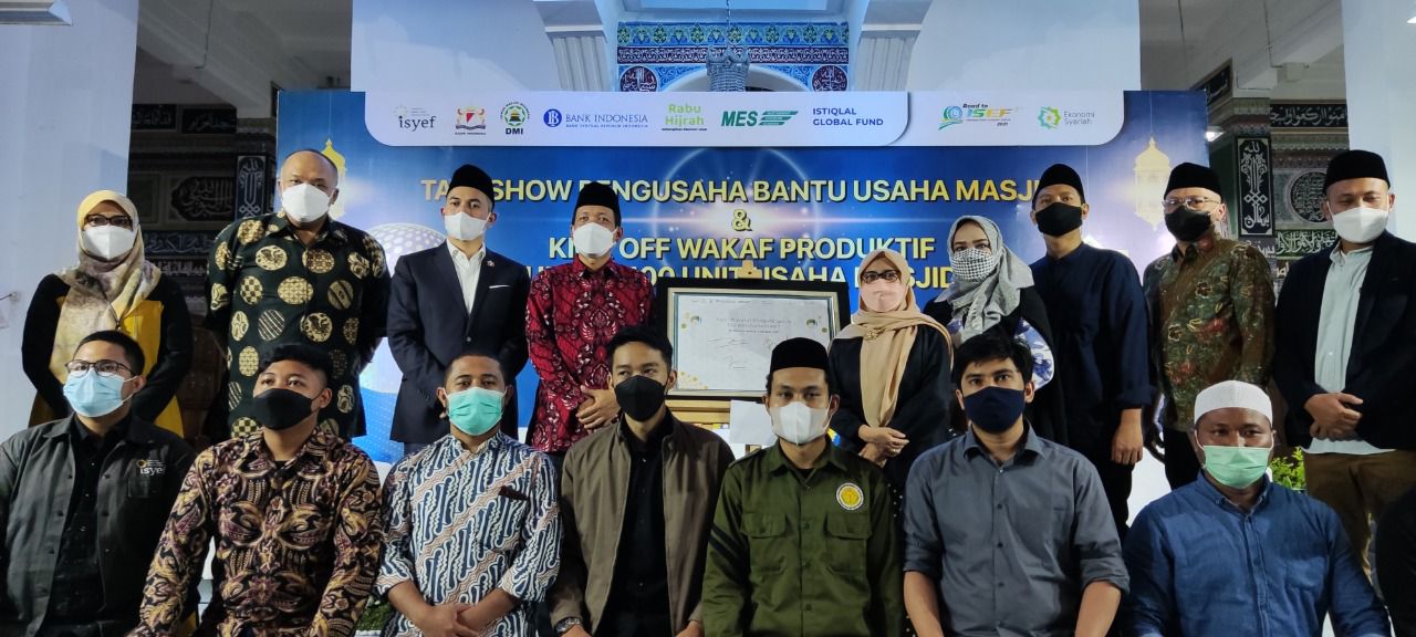 ISYEF & Rabu Hijrah Gulirkan Wakaf Produktif 100 Usaha Masjid