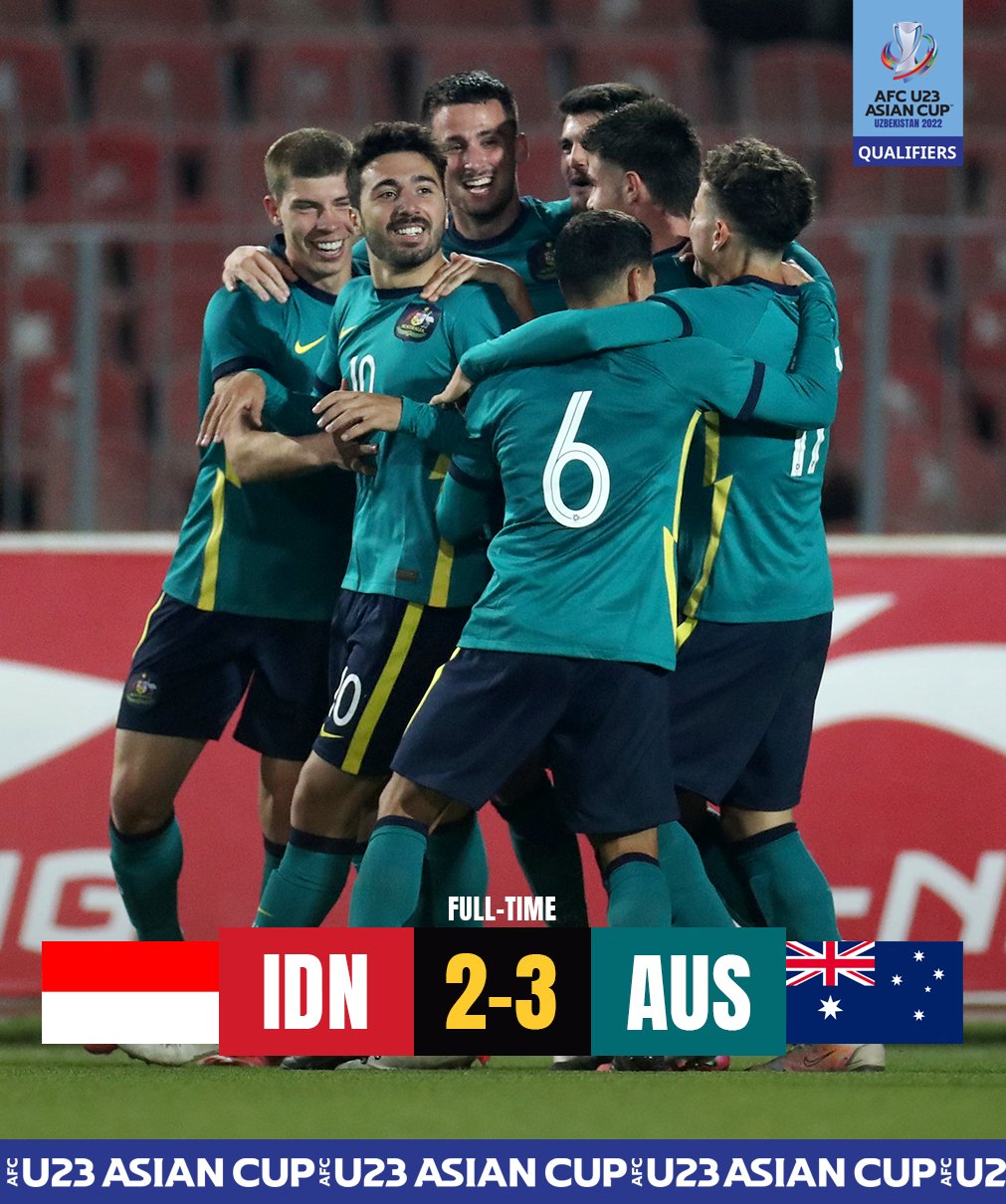 Ditekuk Australia 2-3, Nyali Timnas U-23 Indonesia Kurang Maksimal