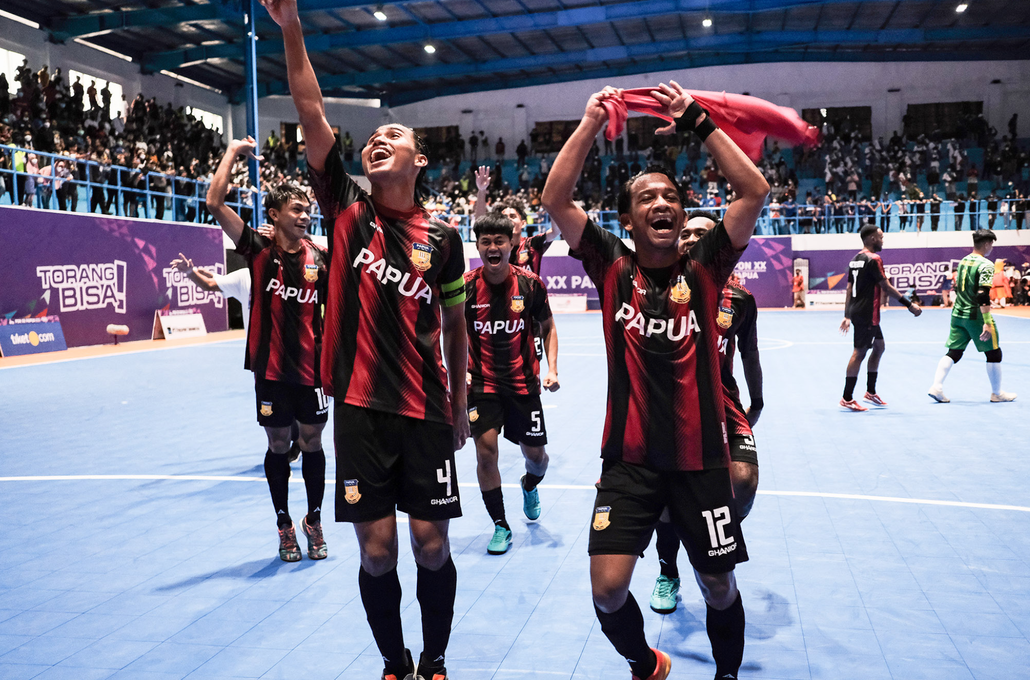 Papua Tuntaskan Target Futsal PON 2021 dengan Medali Emas