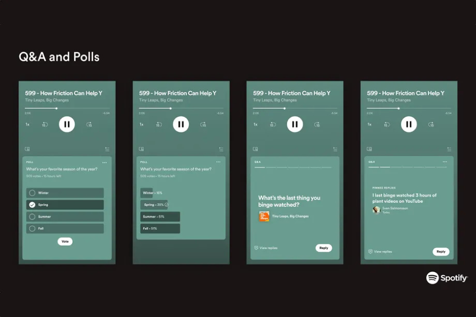 Spotify Rilis Fitur Tanya Jawab Podcast