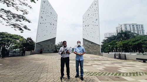 Jejak Peradaban,  Pemprov Jawa Barat Bangun Monumen Perjuangan Pandemi Covid-19