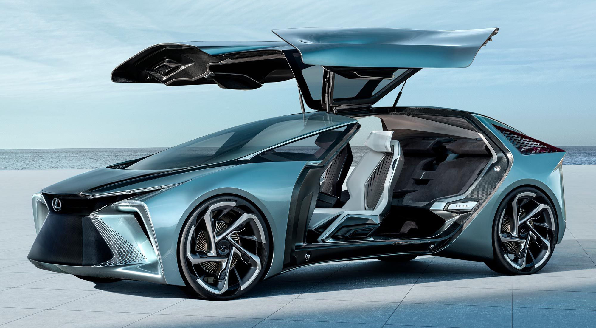 Mobil Konsep Lexus LF-30 Electrified Sita Perhatian Pengunjung GIIAS 2021