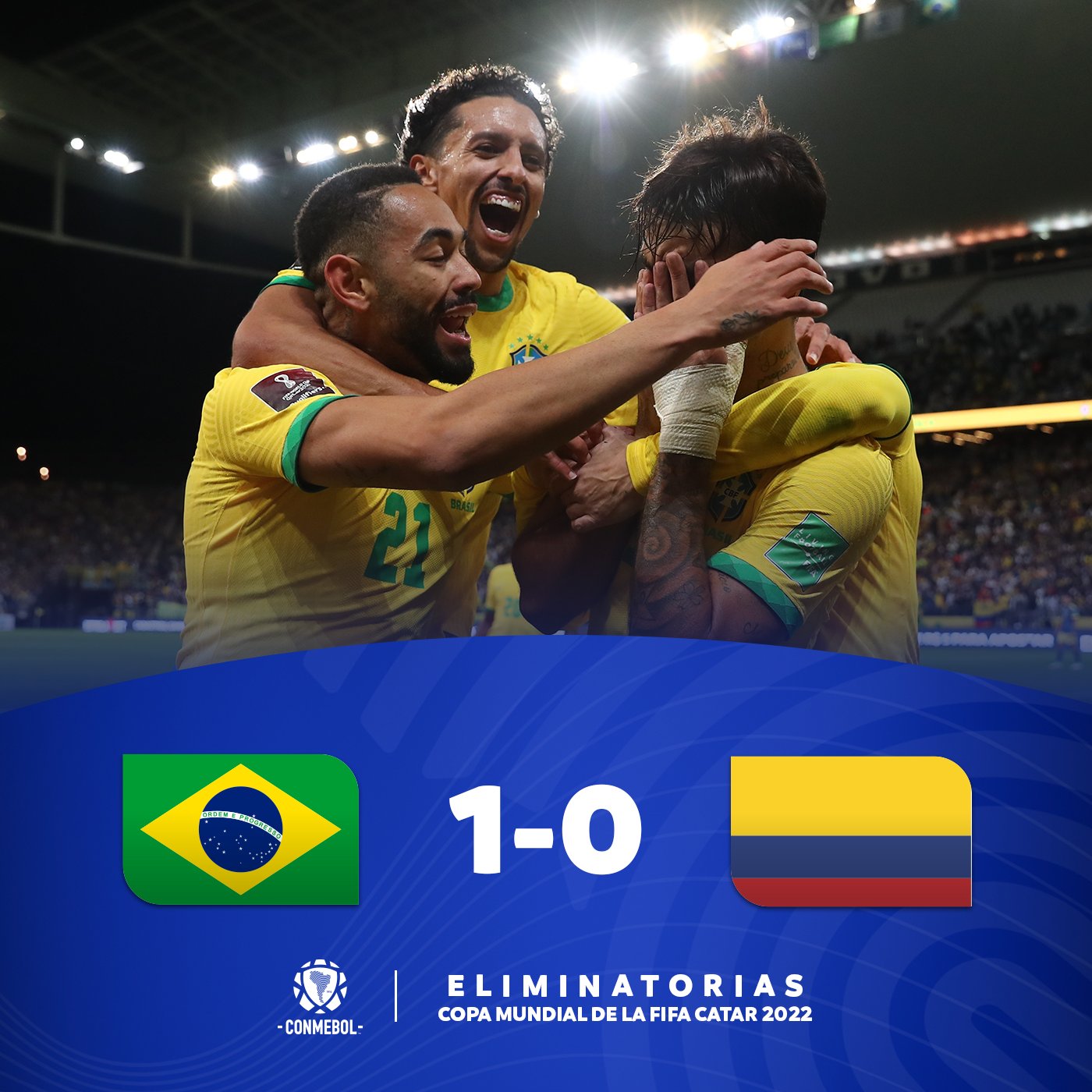 Lolos Piala Dunia 2022, Brasil Teruskan Rekor Selalu Lolos Sejak 1930