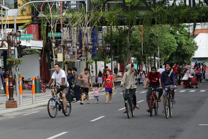 Surabaya PPKM Level 1, Car Free Day Akan Kembali Dibuka di Kembang Jepun