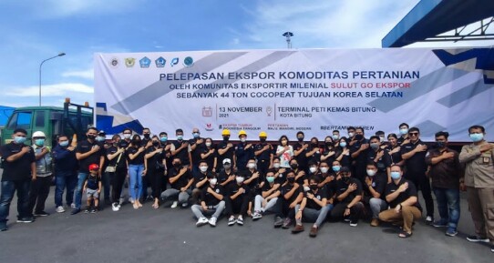 Komunitas Milenial Sulut Ekspor Cocopeat ke Korsel Senilai Rp 500 Juta