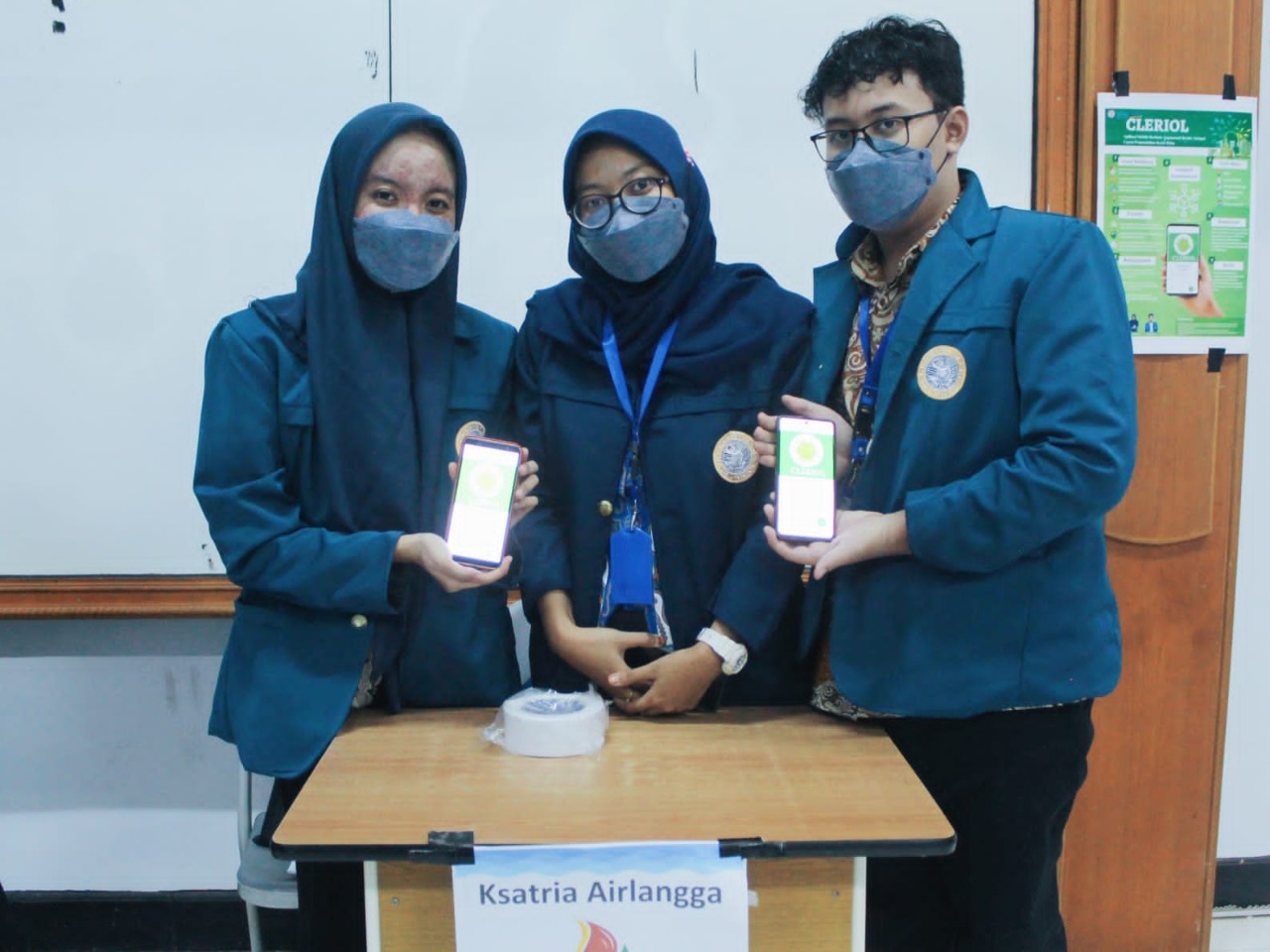 Ajak Masyarakat Peduli Lingkungan, Mahasiswa UNAIR Ciptakan Aplikasi Cleriol