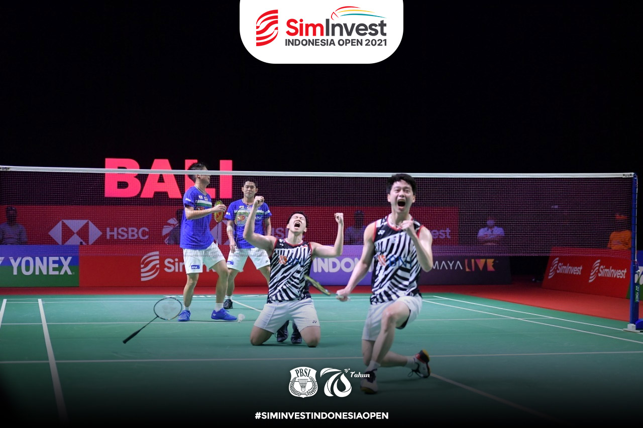Marcus/Kevin Juara Indonesia Open 2021, Greysia/Apriyani Runner-up