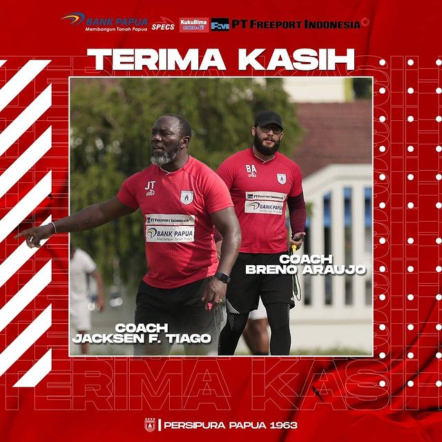 Persipura dan Jacksen F. Tiago Akhirnya Berpisah