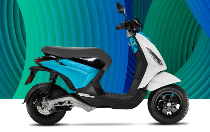 Motor Listrik Piaggio One, Simpel, Modern dan Minimalis