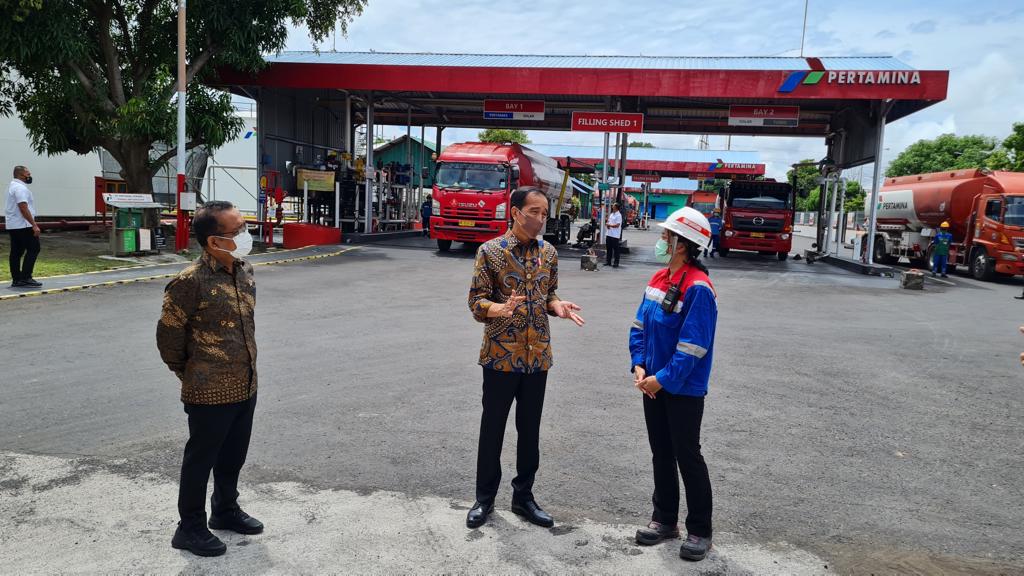 Hadapi KTT G-20, Presiden Jokowi Cek Ketersediaan BBM di Bali