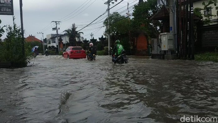 Cuaca Buruk, Bali Terendam Banjir