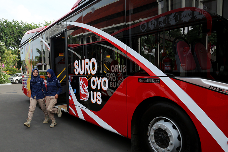 Kota Surabaya Kembangkan Transportasi Publik Berbasis BTS