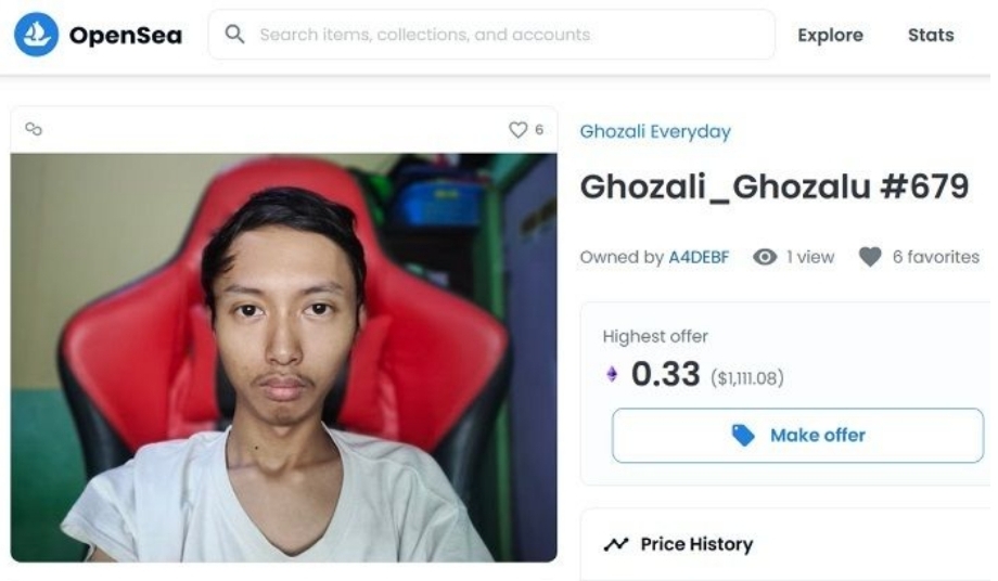 Cara Transaksi NFT Seperti Ghozali Everyday yang Viral