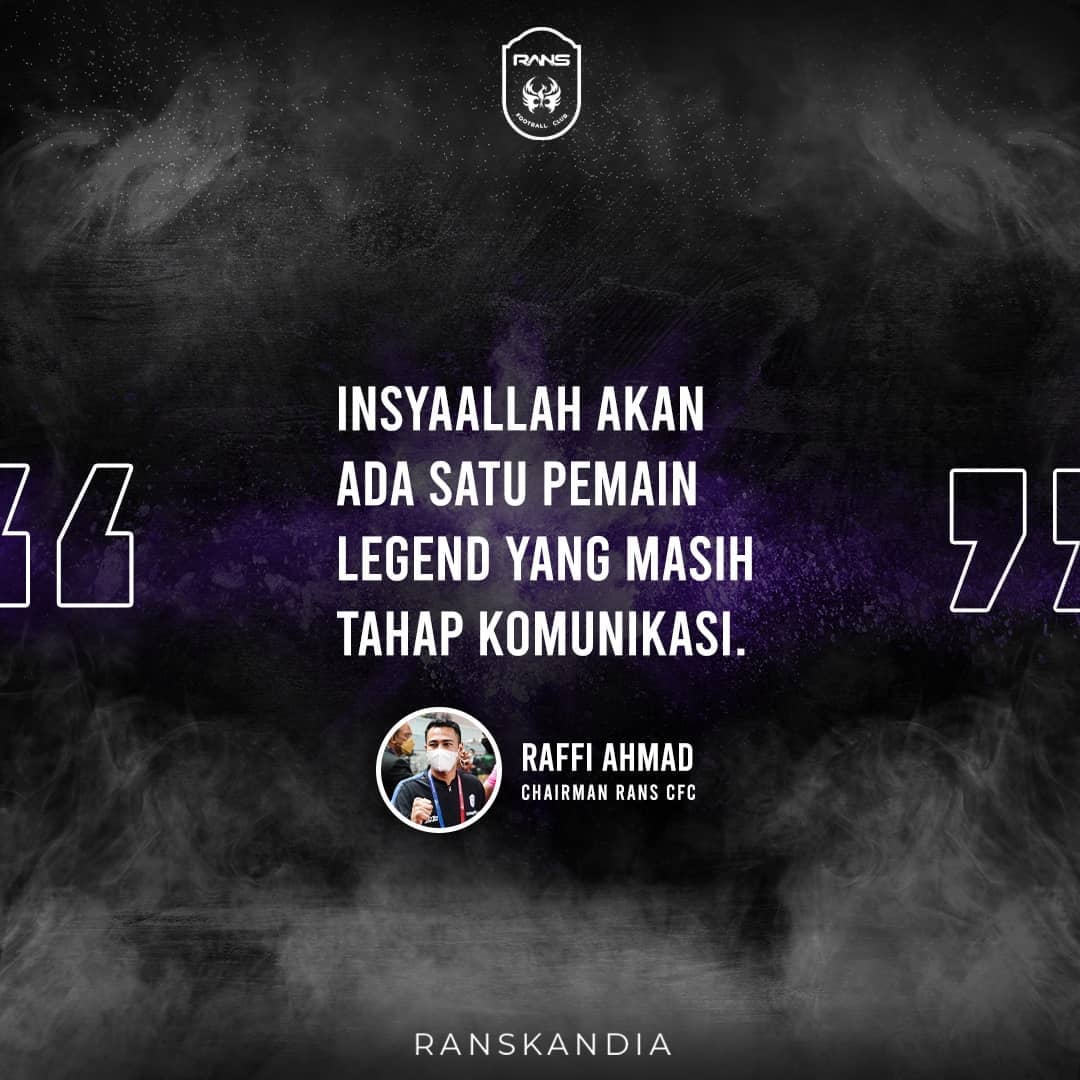 Heboh Raffi Ahmad Sepakat dengan Mesut Ozil untuk Main di RANS FC