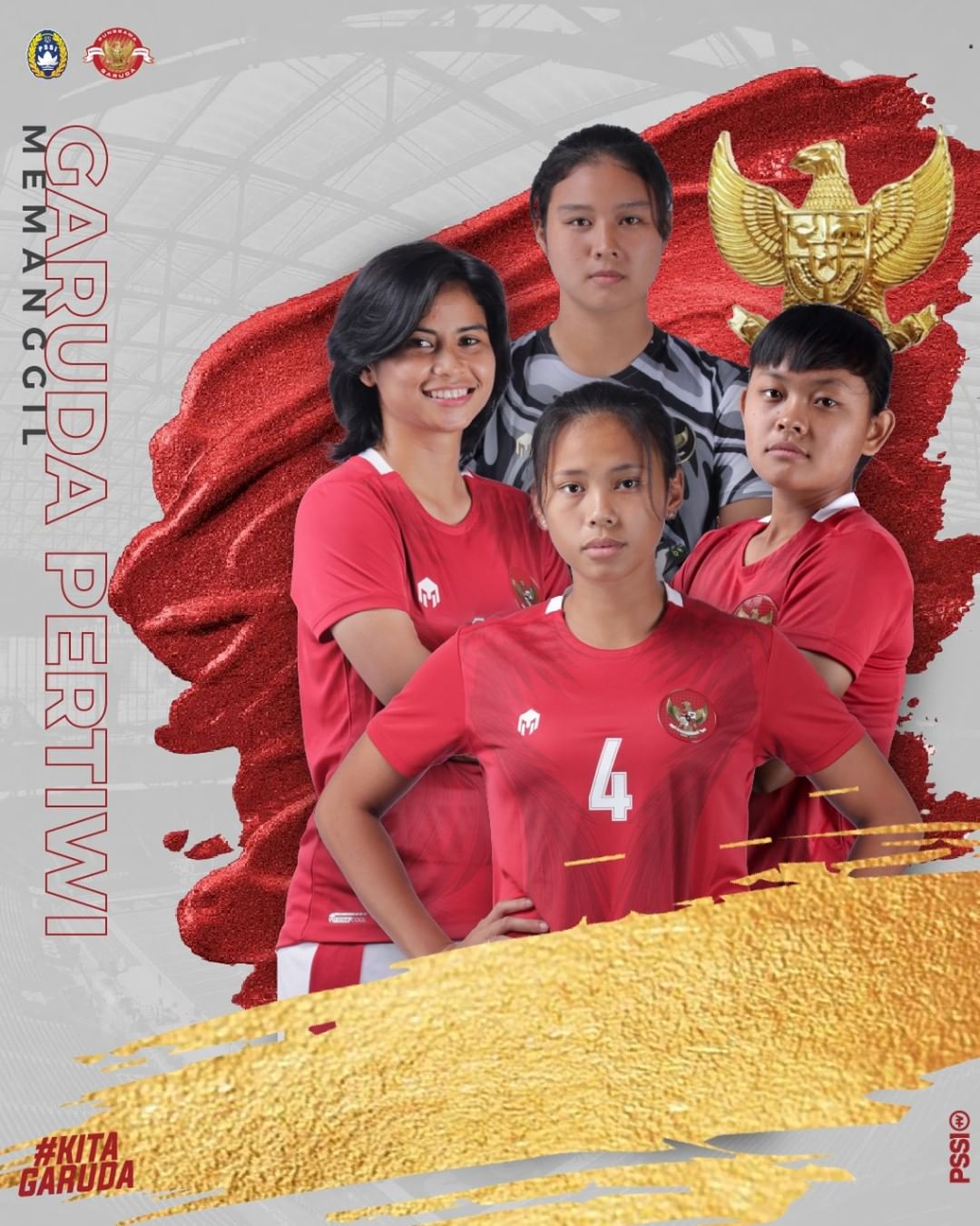 23 Pemain Timnas Wanita Indonesia Diumumkan, Barisan Tengah Paling Banyak