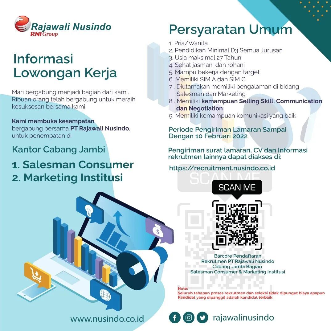 Lowongan Kerja di Rajawali Nusindo untuk Fresh Graduate